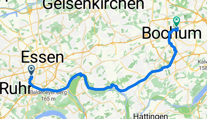 Gemarkenstraße, Essen nach Klinikstraße, Bochum