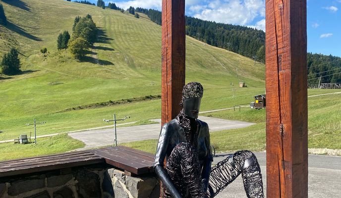 Photo 1 of the Bikemap route "Komjatná, Komjatná až Komjatná, Komjatná"