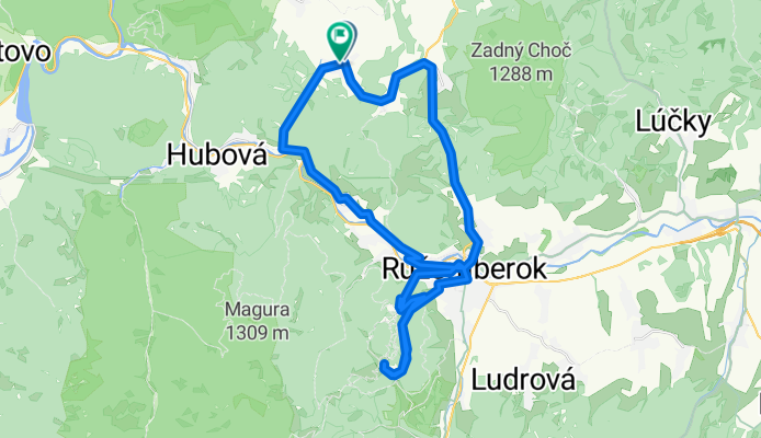 Komjatná, Komjatná až Komjatná, Komjatná