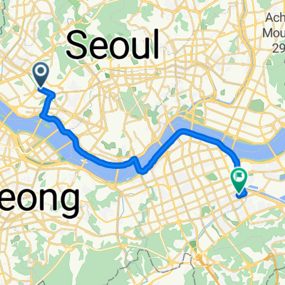 신촌로, 서울특별시에서 영동대로, 서울특별시까지