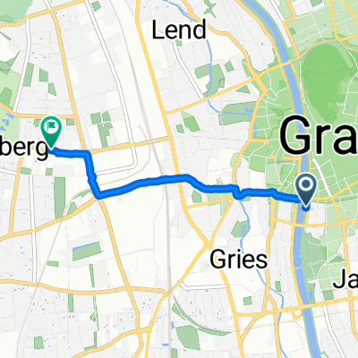 Zimmerplatzgasse, Graz nach Eggenberger Allee, Graz