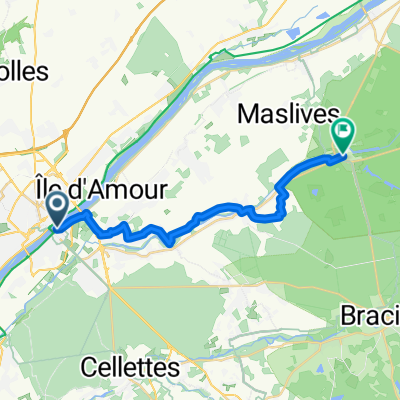 Quai Amédée Contant, Blois to Place Saint Louis, Chambord