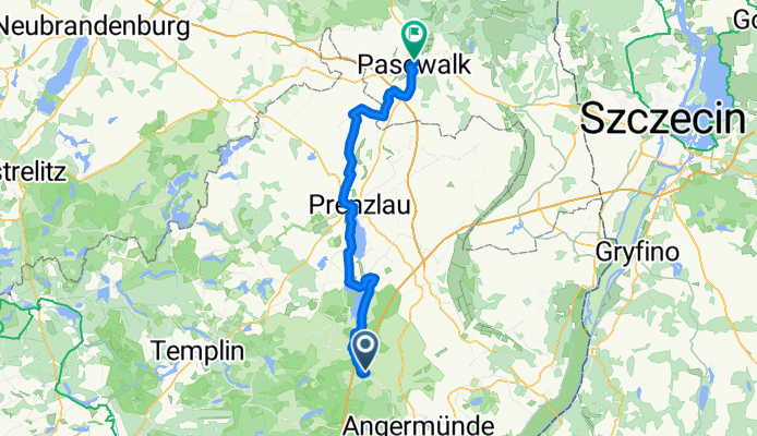 Angermünde - Pasewalk