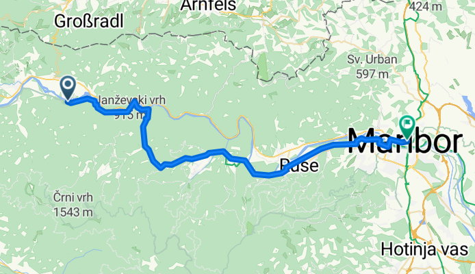 Radlje ob Dravi - Maribor