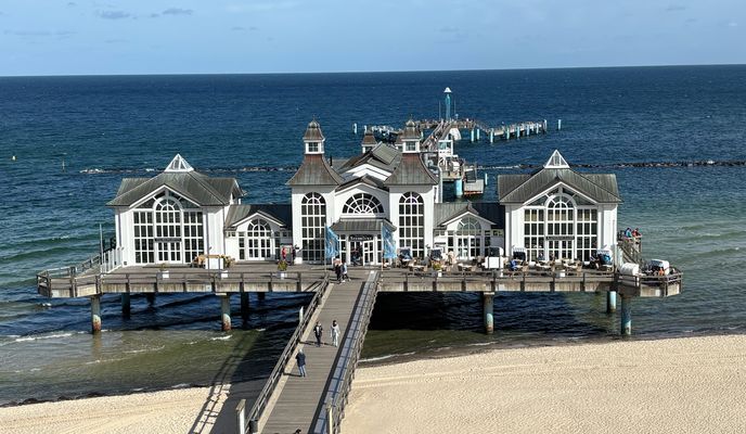 Foto 1 der Bikemap-Route "2025-09-22 - Rundfahrt Sellin-Baabe-Klein Zicker-Mönchgut-Moritzdorf-Sellin"