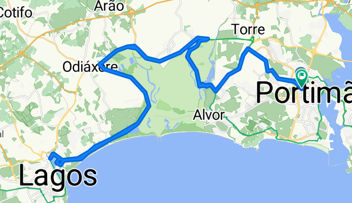 Brug 🌉 Ribeira da Torre – Ooievaar kolonie bij Ria de Alvor rondtocht vanuit Pedra Mourinha e Vale Lagar