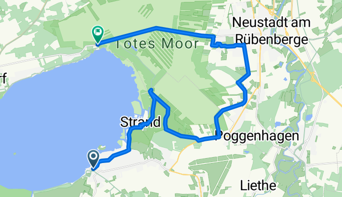 Achternümme, Wunstorf nach Hubertusstraße, Neustadt am Rübenberge