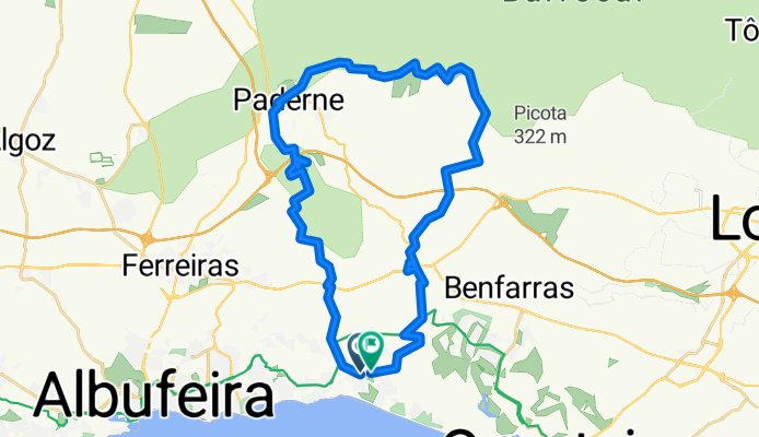 Castelo de Paderne – Romeinse brug van Paderne rondtocht vanuit Pinhal do Concelho