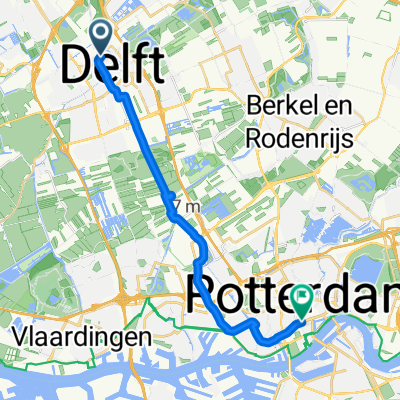 Koningsplein, Delft to Witte de Withstraat, Rotterdam