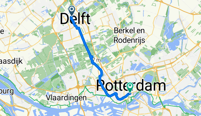Koningsplein, Delft to Witte de Withstraat, Rotterdam