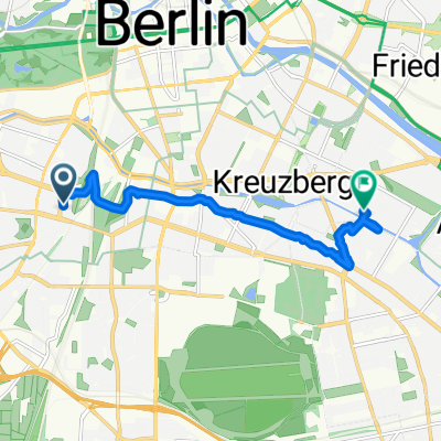 Bülowstraße, Berlin nach Paul-Lincke-Ufer, Berlin