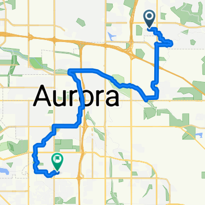 N Walden St, Denver to E Tennessee Cir, Aurora