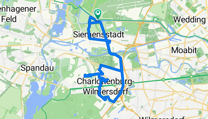 Gartenfelder Straße nach Gartenfelder Straße