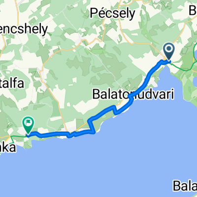 Tihanyi utca, Aszófő to 71-es főút, Zánka