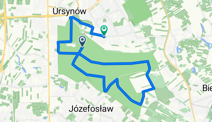 Leśna, Warszawa do Rybałtów, Warszawa