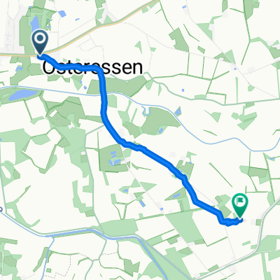 Justus-von-Liebig-Straße, Essen (Oldenburg) nach Hammoor, Essen (Oldenburg)