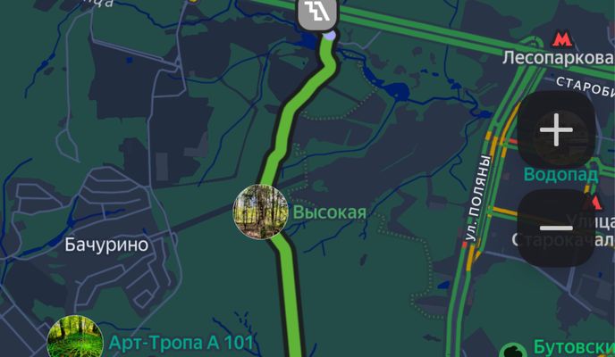 Foto 2 del percorso Bikemap "55.615, 37.556 до 55.548, 37.515"