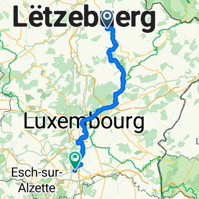 Fels nach Rue Sigefroi, Bettemburg