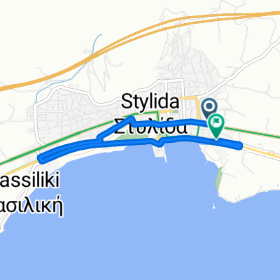 Ελευθέριου Βενιζέλου, Στυλίδα to Αγαθοκλεους, Στυλίδα
