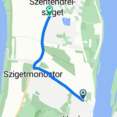 Áfonya tér - Csóka utca