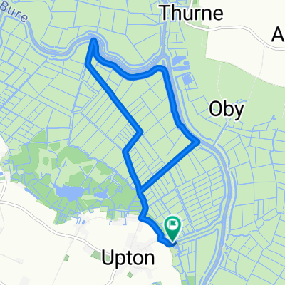 Pumping station and back via Black Mill