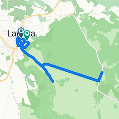 Da SS580 a Via Grotte Giammaria