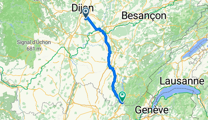 De Rue de la Citadelle à Arbent