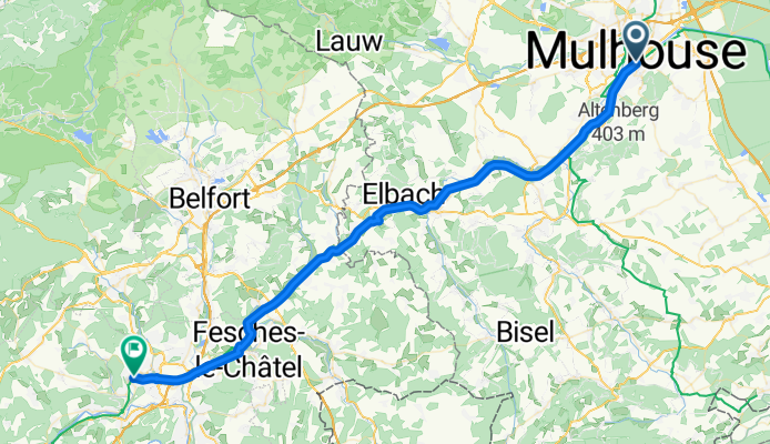 Mülhausen - Colombier-Fontaine