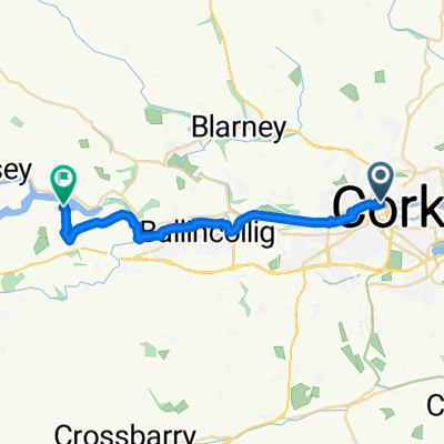 Route from Saint Patrick's Hill