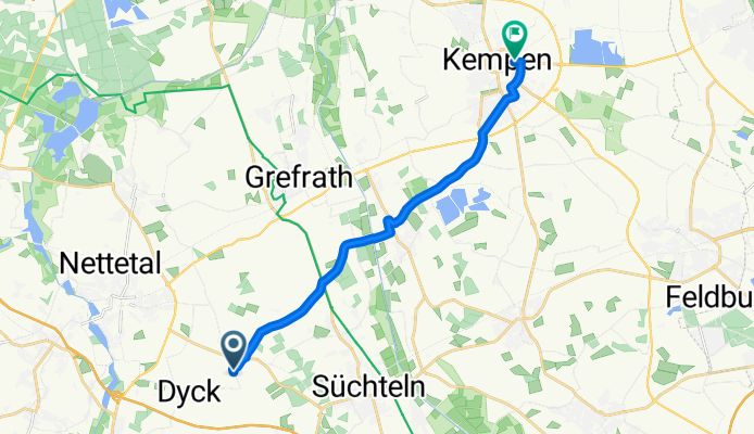 Barionstraße nach Moorenring