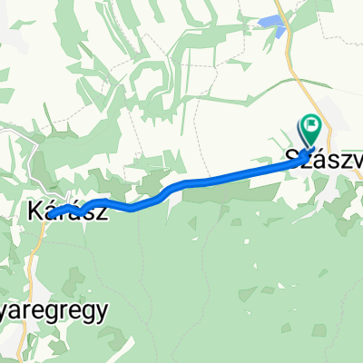 Déryné utca, Szászvár - Déryné utca, Szászvár