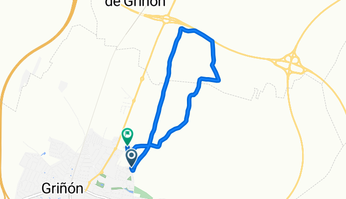 Avenida de los Andaluces, Griñón a Calle de Málaga, Griñón