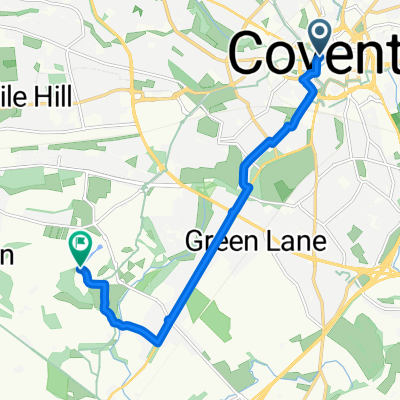 Town Wall Tavern to Leighfield Road