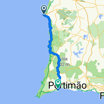 Rua do Parque, Sines a São Gonçalo de Lagos, Lagos