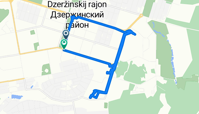 От Ленинградский проспект до Ленинградский проспект 38а