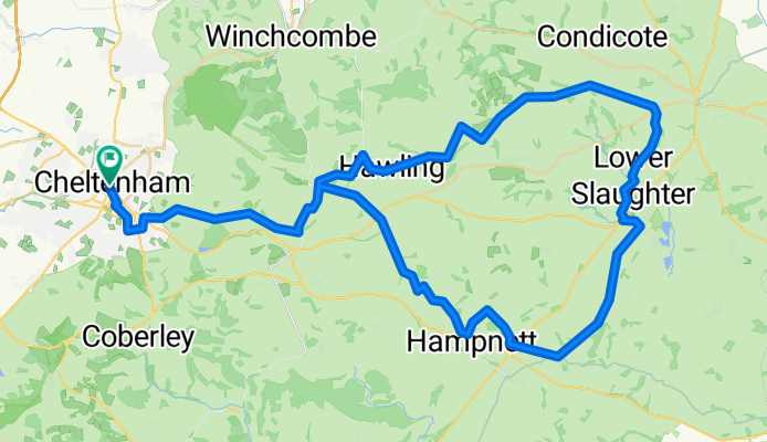 Route to Cheltenham