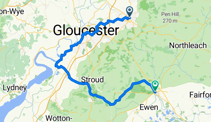 From Cheltenham to Cirencester