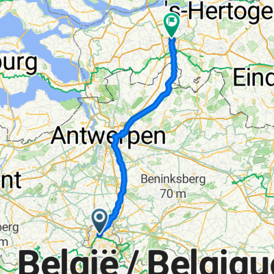 Diksmuidelaan, Brussel naar Stationsplein, Breda