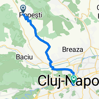 Entspannte Route