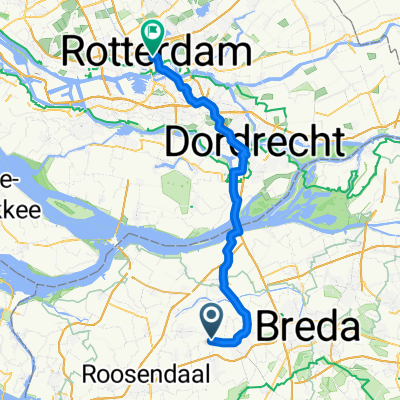 Akkerlingen, Hoeven naar Stationsplein, Rotterdam