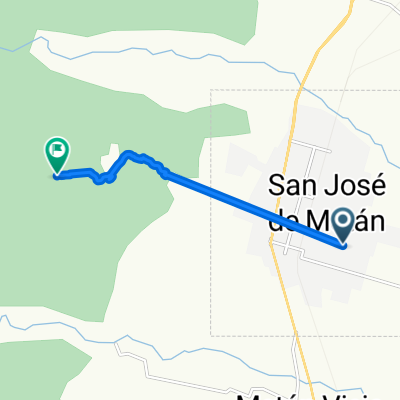 Ruta desde Pueyrredón Este