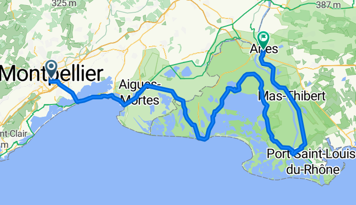 Montpellier - Arles