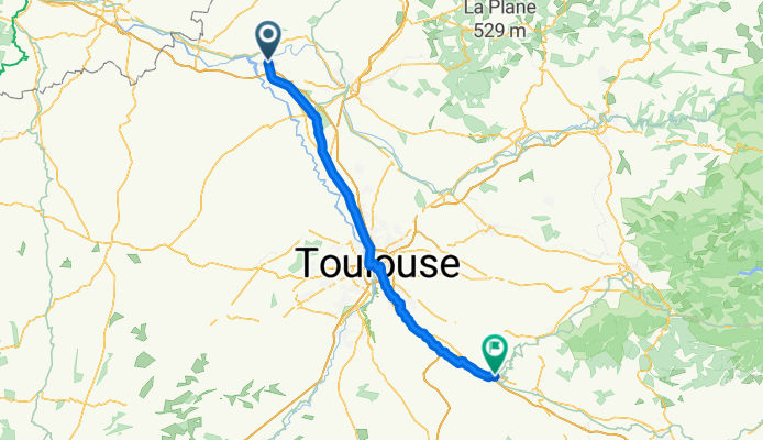 Moissac - Avignonet-Lauragais