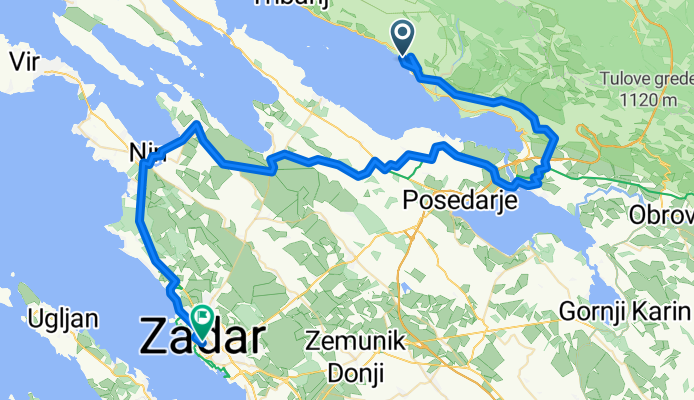 Starigrad-Paklenica - Posedarje