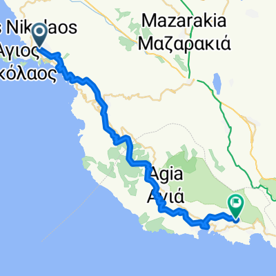 Pargas-Syvota, Syvota to Parga