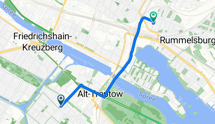 Karl-Kunger-Straße, Berlin to Marktstraße, Berlin