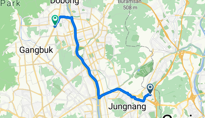 신내동 222-2 ~ 쌍문동 639-6