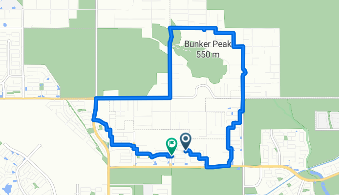 West Desert Hollow Drive to West Desert Hollow Drive