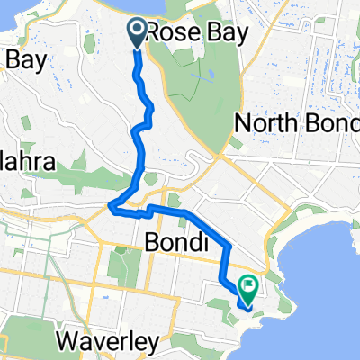 O'Sullivan Rd, Rose Bay to Tamarama