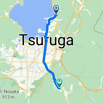 Akasaki, Tsuruga to 国道8号, Tsuruga